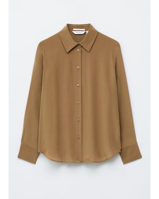 & Other Stories Natural Silk Shirt