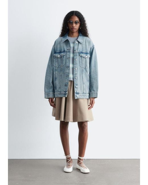& Other Stories Blue Oversized Denim Jacket