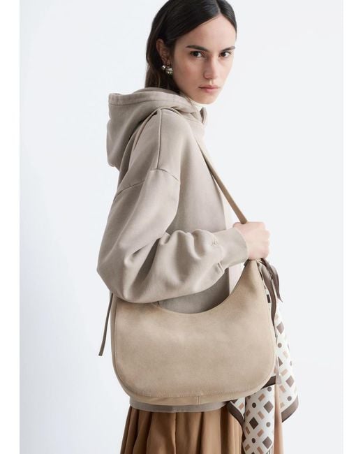 & Other Stories Natural Oversized Hoodie