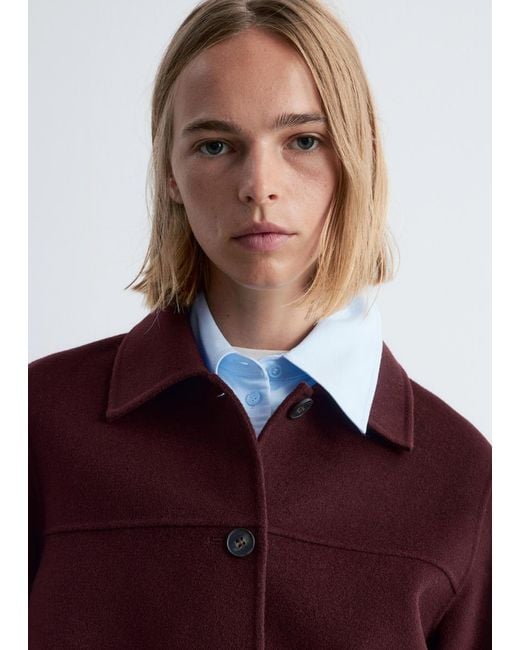 & Other Stories Collared Wool Jacket