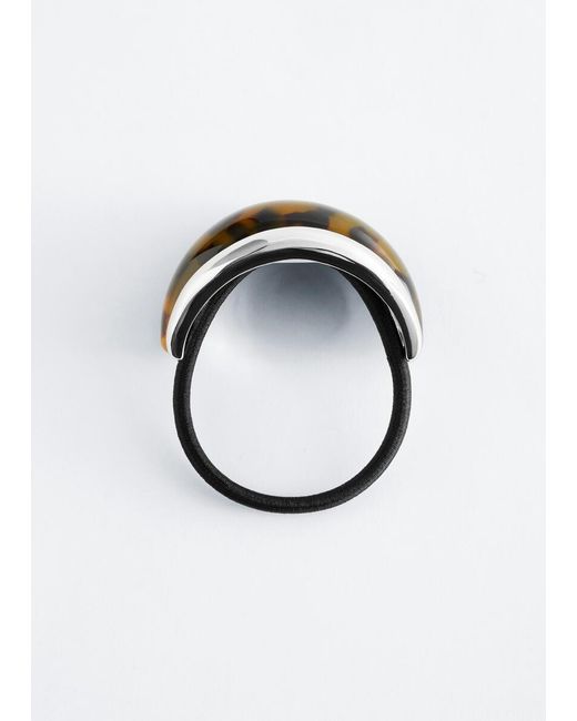& Other Stories Blue Double Arch Hair Tie
