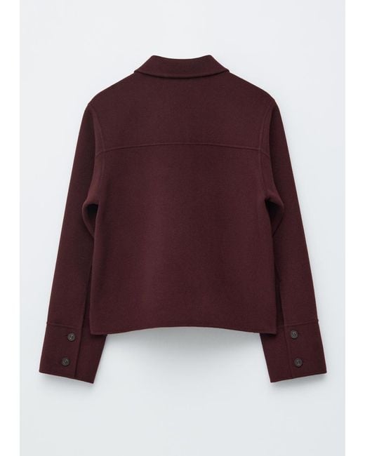 & Other Stories Collared Wool Jacket