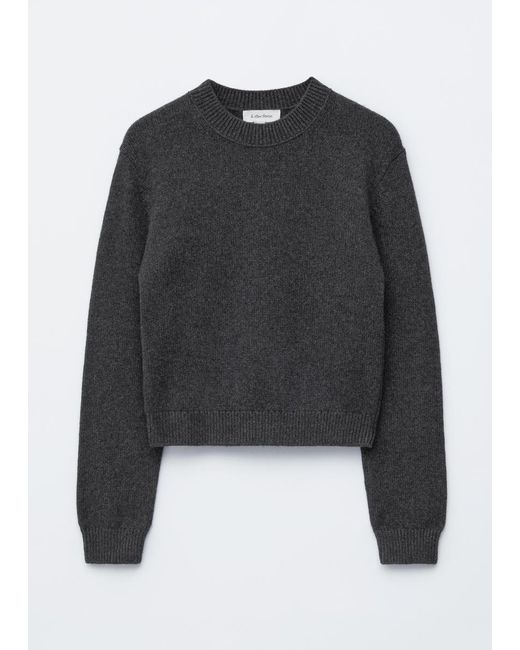 & Other Stories Black Cashmere-Blend Jumper