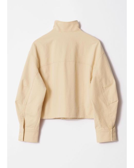 & Other Stories Natural Patch-Pocket Jacket
