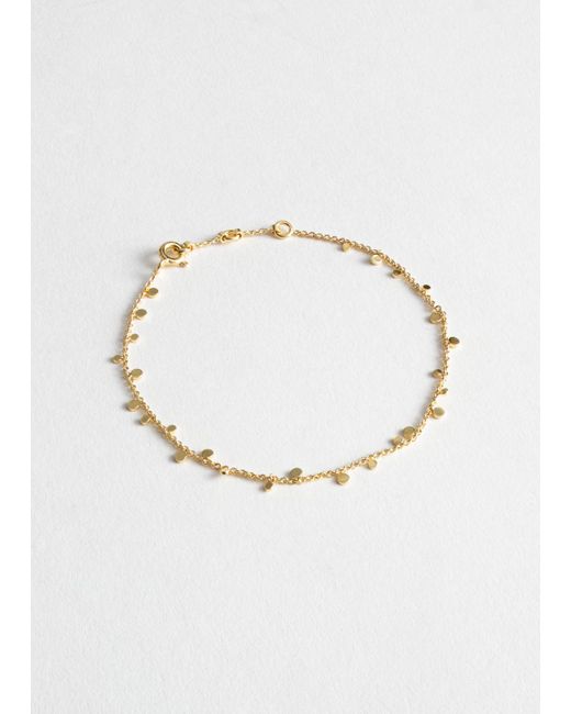 circle charm bracelet