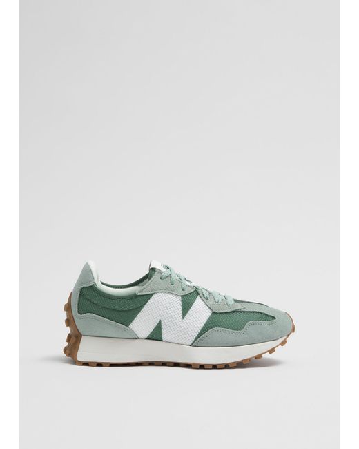 & Other Stories Green New Balance 327 Sneakers