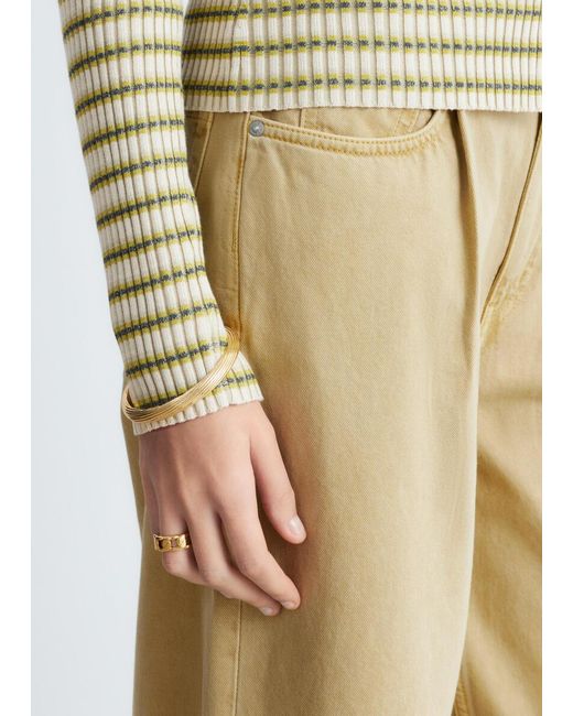 & Other Stories Multicolor Textured Bangle Bracelet