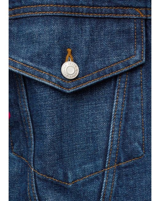 & Other Stories Blue Cropped Denim Jacket