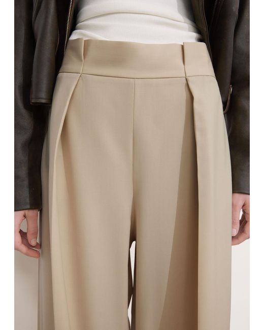 & Other Stories Natural Wide Trousers