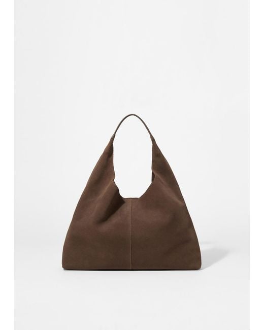 & Other Stories Brown Classic Tote Bag