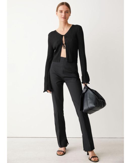\u0026 Other Stories Slim Zip-cuff Trousers 