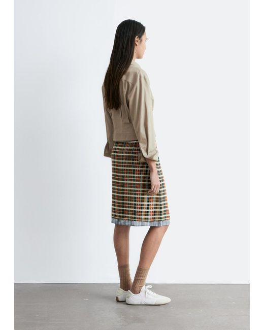 & Other Stories Natural Tapered Shirt