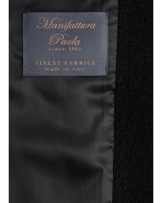& Other Stories Black Tie-Belt Wool Coat