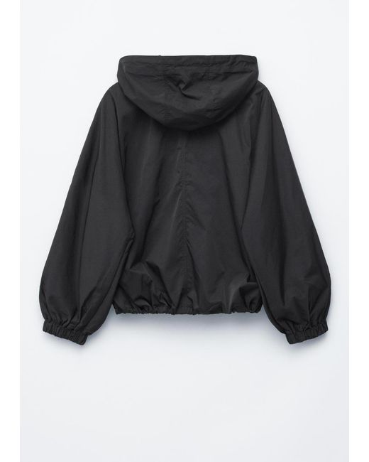 & Other Stories Black Hooded Anorak