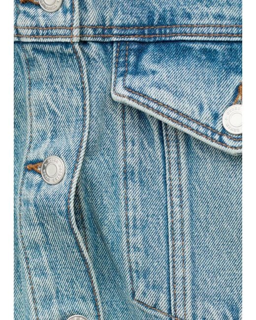& Other Stories Blue Oversized Denim Jacket