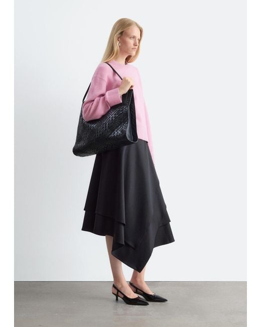 & Other Stories Pink Boxy Knit Jumper