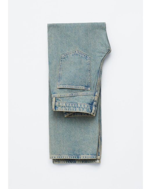 & Other Stories White Straight-Leg Jeans