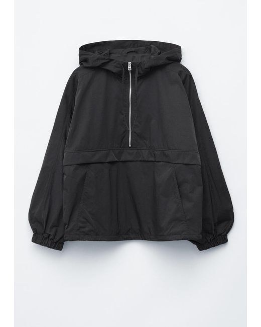 & Other Stories Black Hooded Anorak