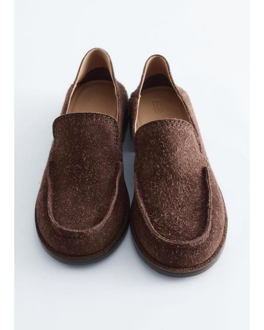 & Other Stories Brown Soft Heel Loafers