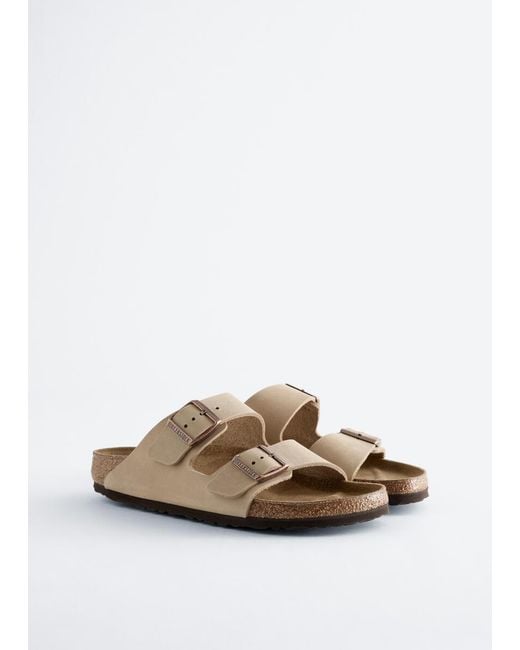 & Other Stories White Birkenstock Arizona Sandals