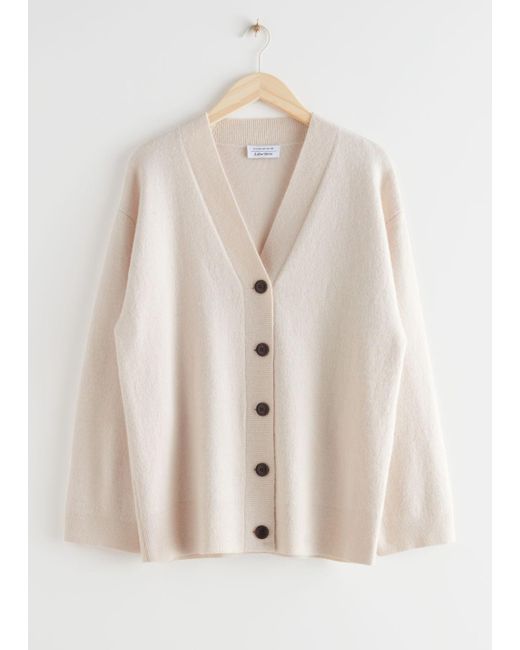 oversized button up sweater