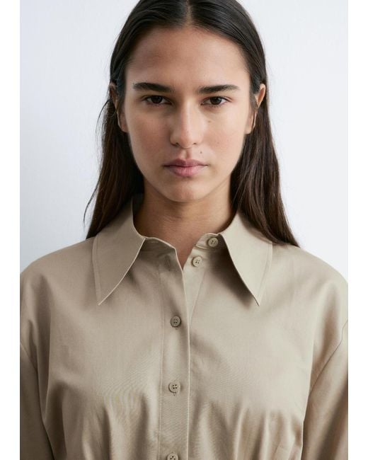 & Other Stories Natural Tapered Shirt