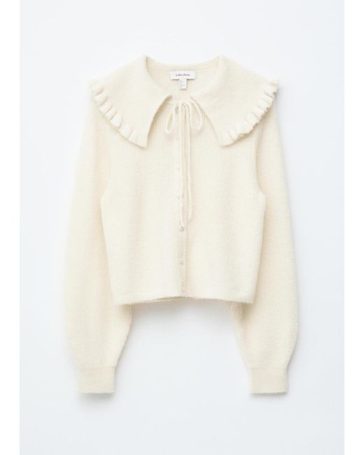 & Other Stories White Alpaca-Blend Cardigan