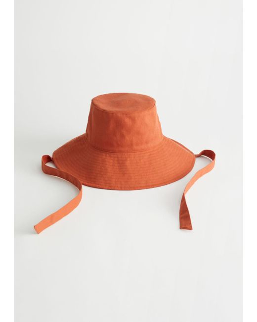 \u0026 Other Stories Ribbon Bucket Hat in 