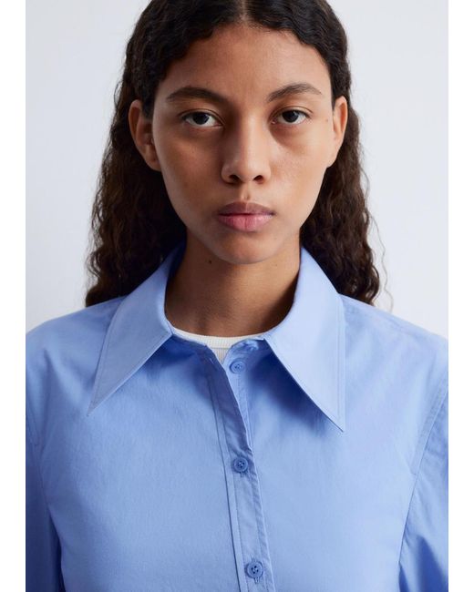 Chemise Asymétrique En Coton & Other Stories en coloris Blue