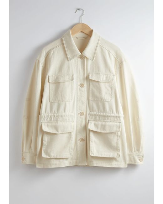 & Other Stories Natural Workwear Jacket