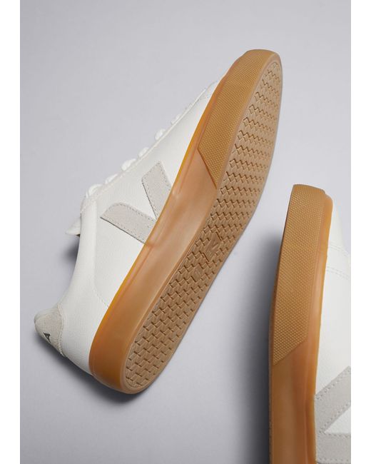 & Other Stories Gray Veja Campo Leather Sneakers