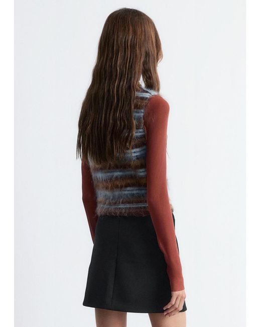 & Other Stories White A-Line Mini Skirt