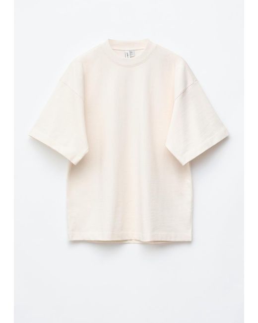& Other Stories White Oversized Cotton T-Shirt