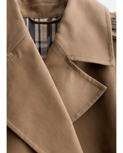 & Other Stories White Belted Trench Coat