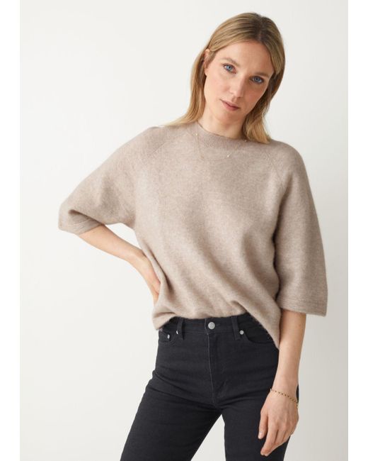 \u0026 Other Stories Boxy Alpaca Knit T 