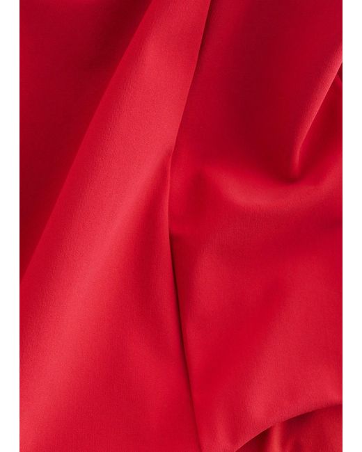 & Other Stories Red Triangle-Cut Swimsuit