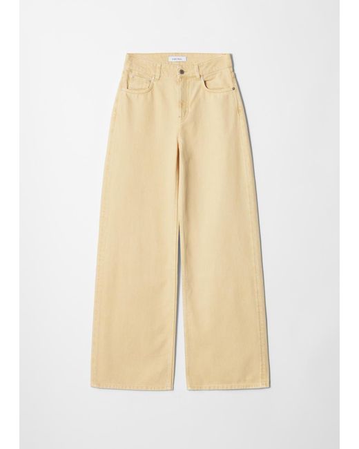& Other Stories Natural Relaxed Wide-Leg Jeans