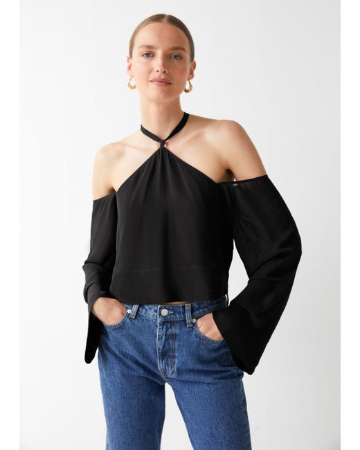 & other stories off shoulder top
