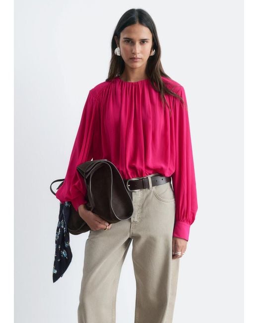& Other Stories Gathered Blouse