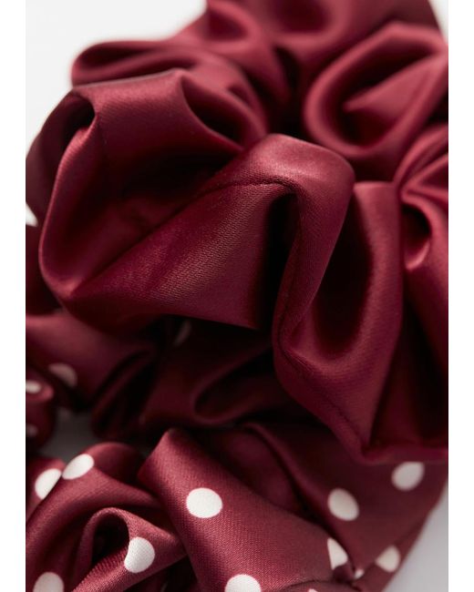 Deux Chouchous Satinés & Other Stories en coloris Red