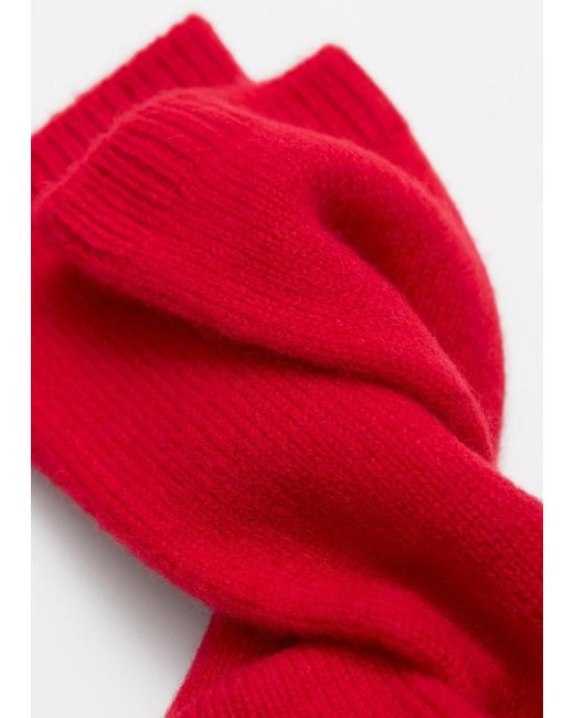 & Other Stories Purple Cashmere Socks