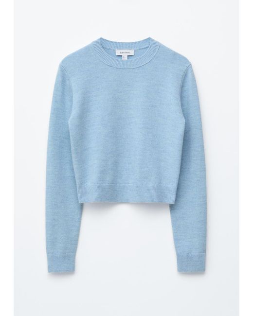 & Other Stories Blue Knitted Wool Jumper