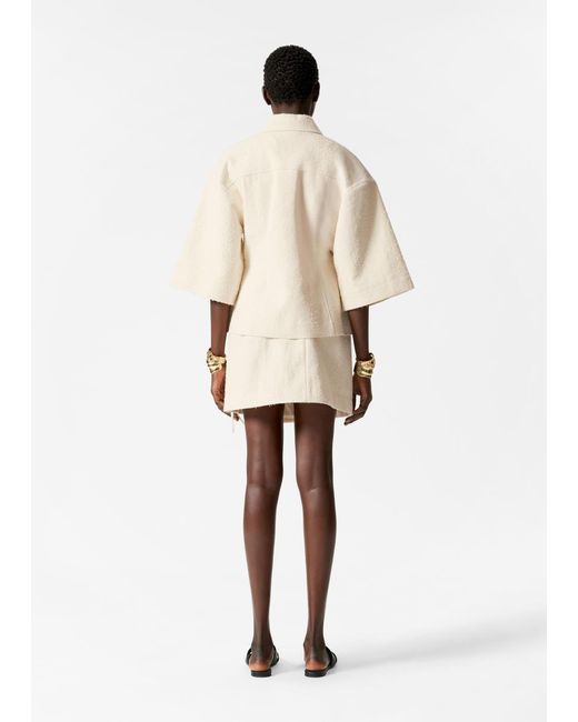 & Other Stories Natural Textured Jacket