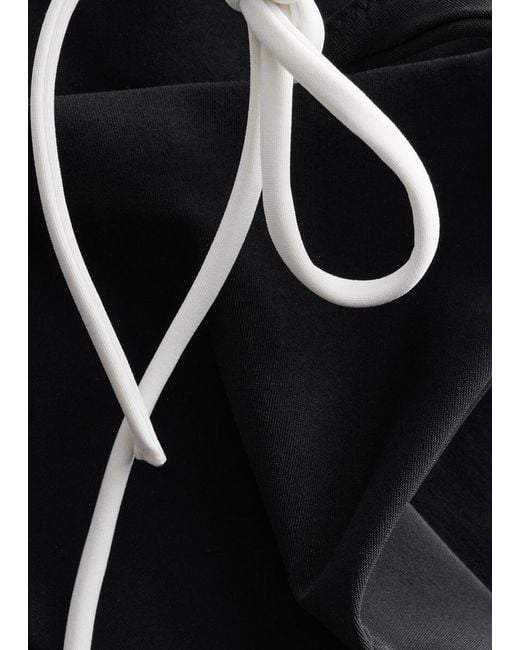 & Other Stories Brown Tie-Side Bikini Briefs