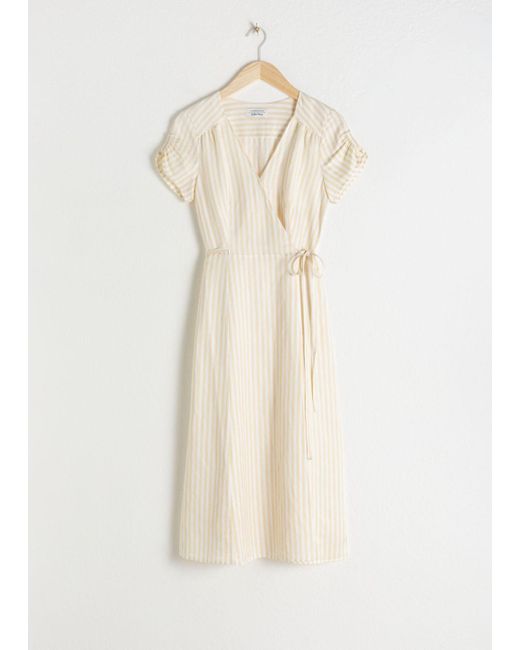 stories wrap dress