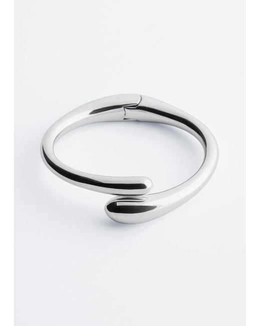 & Other Stories Metallic Cuff Bracelet