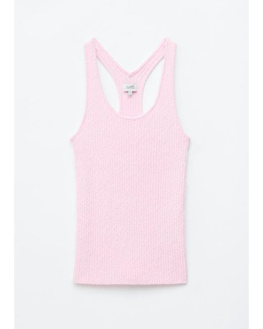 & Other Stories White Cotton Racerback Top