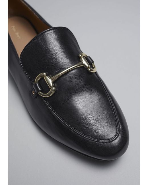 & Other Stories Equestrian Buckle Loafers in White Lyst UK