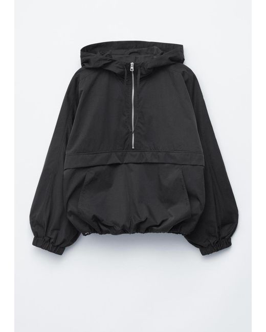 & Other Stories Black Hooded Anorak