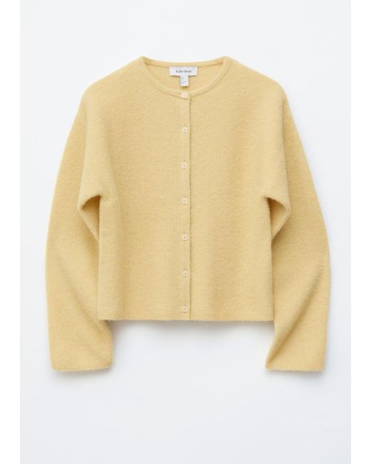 & Other Stories Natural Alpaca-Blend Knitted Cardigan